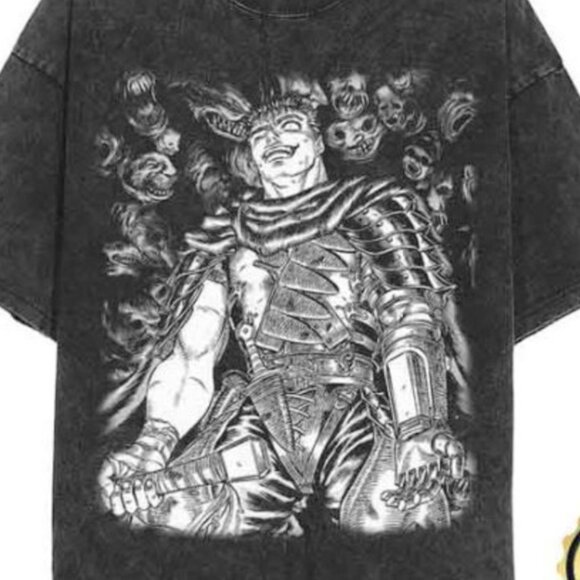 Retro Japanese Cool Anime Unisex Fan Graphic T-Shirt 170 - Picture 2 of 5